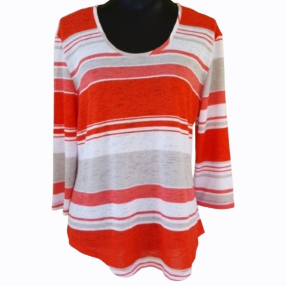 Knit Striped Top BROCHURE Canada (XL)